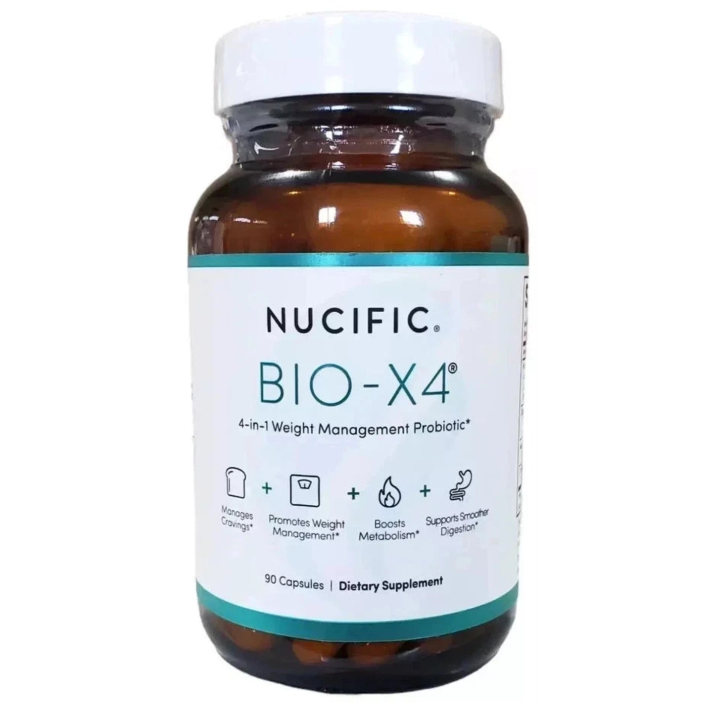 BIO-X4 Nucific Weight Loss Lose Manage Probiotic Cravings Metabolism Boost