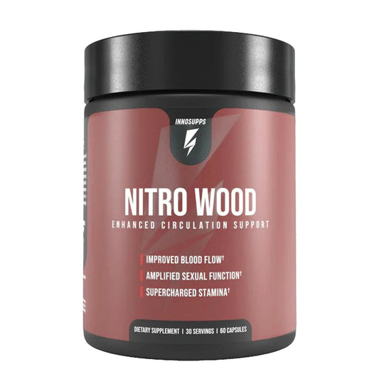 InnoSupps Nitro Wood Nitric Oxide Supplement 60 Veg Capsules