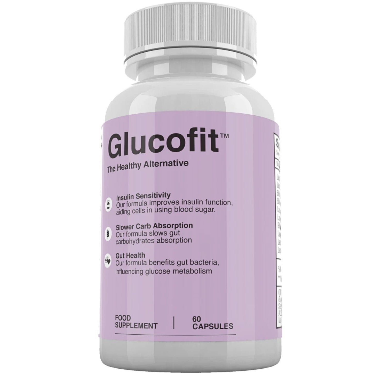 Available in Uk £11 - GlucoFit - [ 1 Bottle ] - 1 Month Supply - Food Supplement