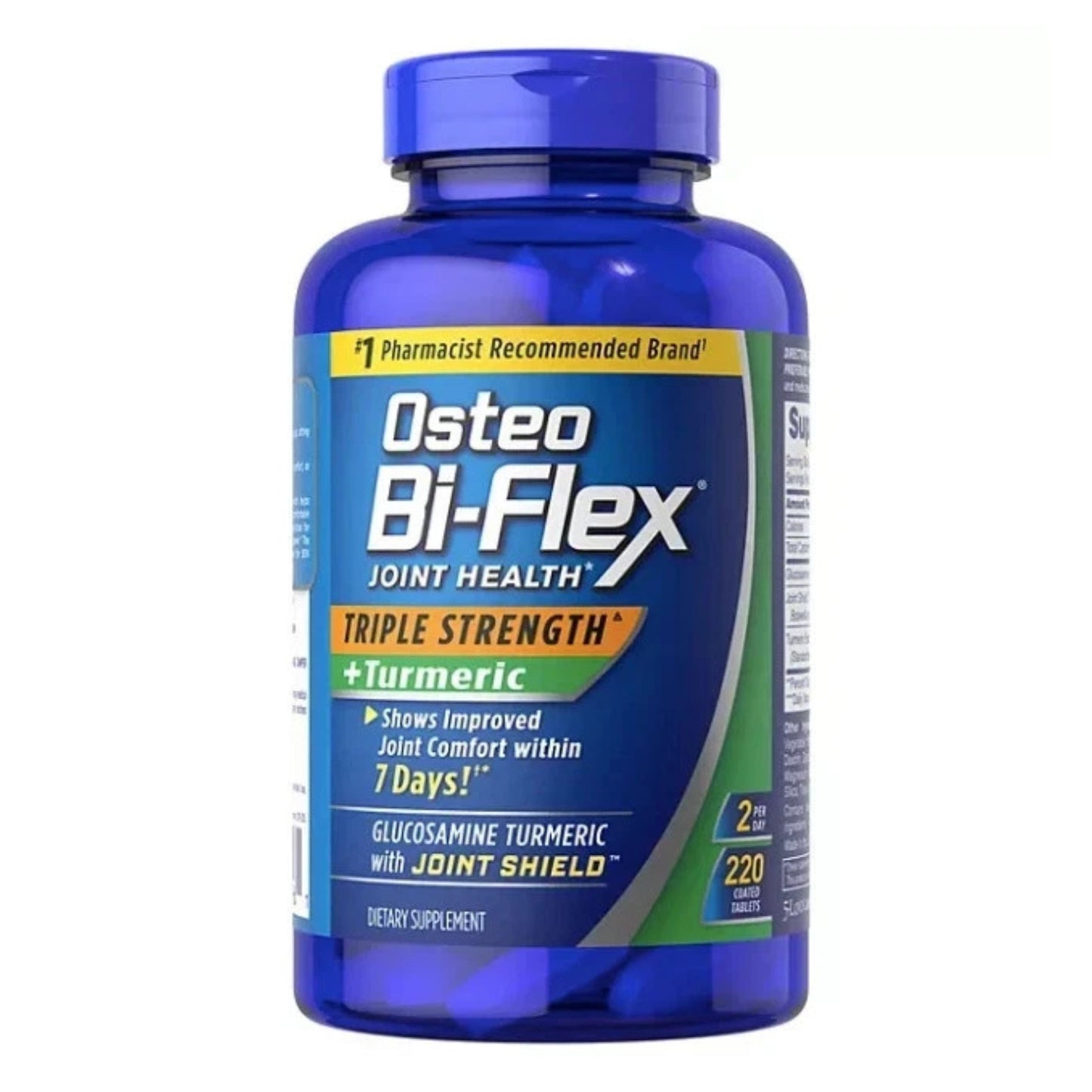 Osteo Bi-Flex Joint Health Triple Strength + Turmeric Tablets 220 Count
