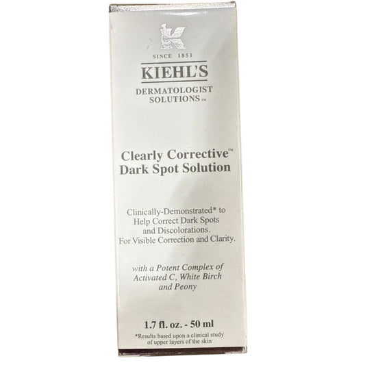 Kiehl's Clearly Corrective Dark Spot Solution 50ml 1.7oz Brightening Serum NEW