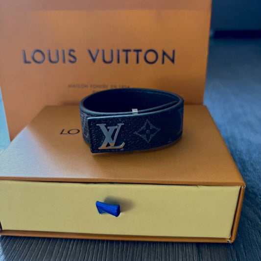 Men’s Louis Vuitton LV Slim Bracelet Adjustable Size