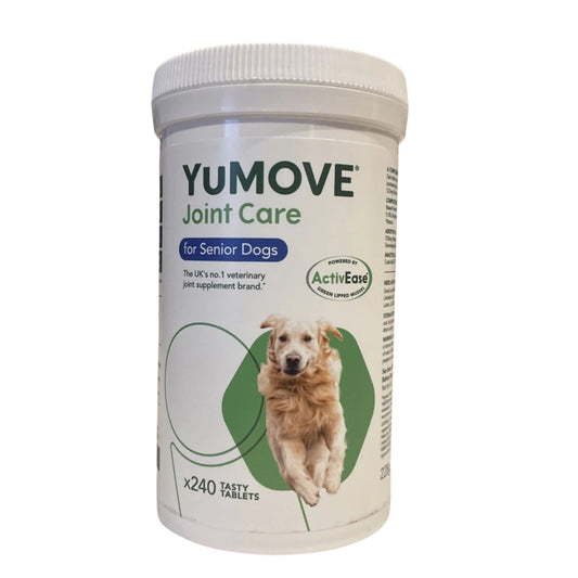 Available in Uk £11 - YuMOVE Joint Care Supplement for Senior Dogs 240 Tablets