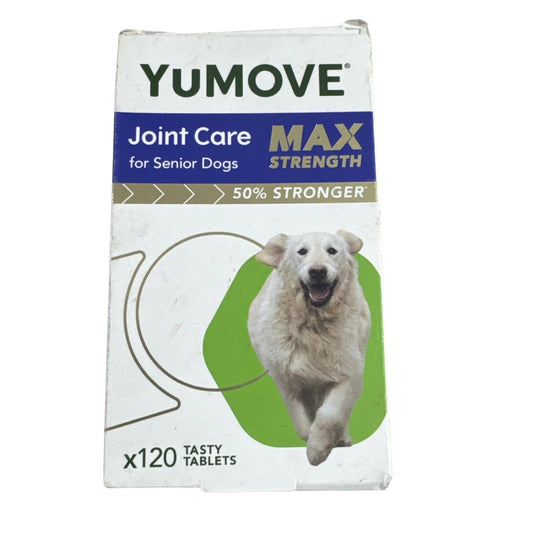 Available in Uk £10 - YuMOVE Senior Maximum Strength Joint Supplement - 120 Tablets