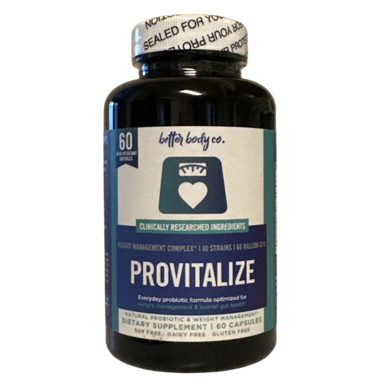 Provitalize 100% Natural & Unique Probiotic Menopause Supplement For Women