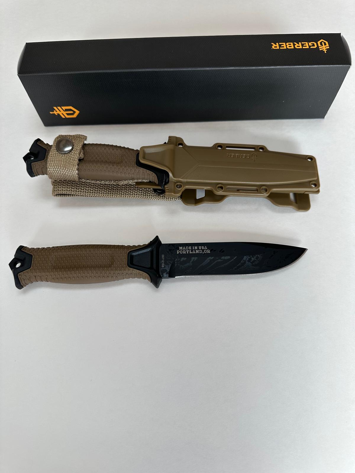 Gerber Knife Green & Block Color