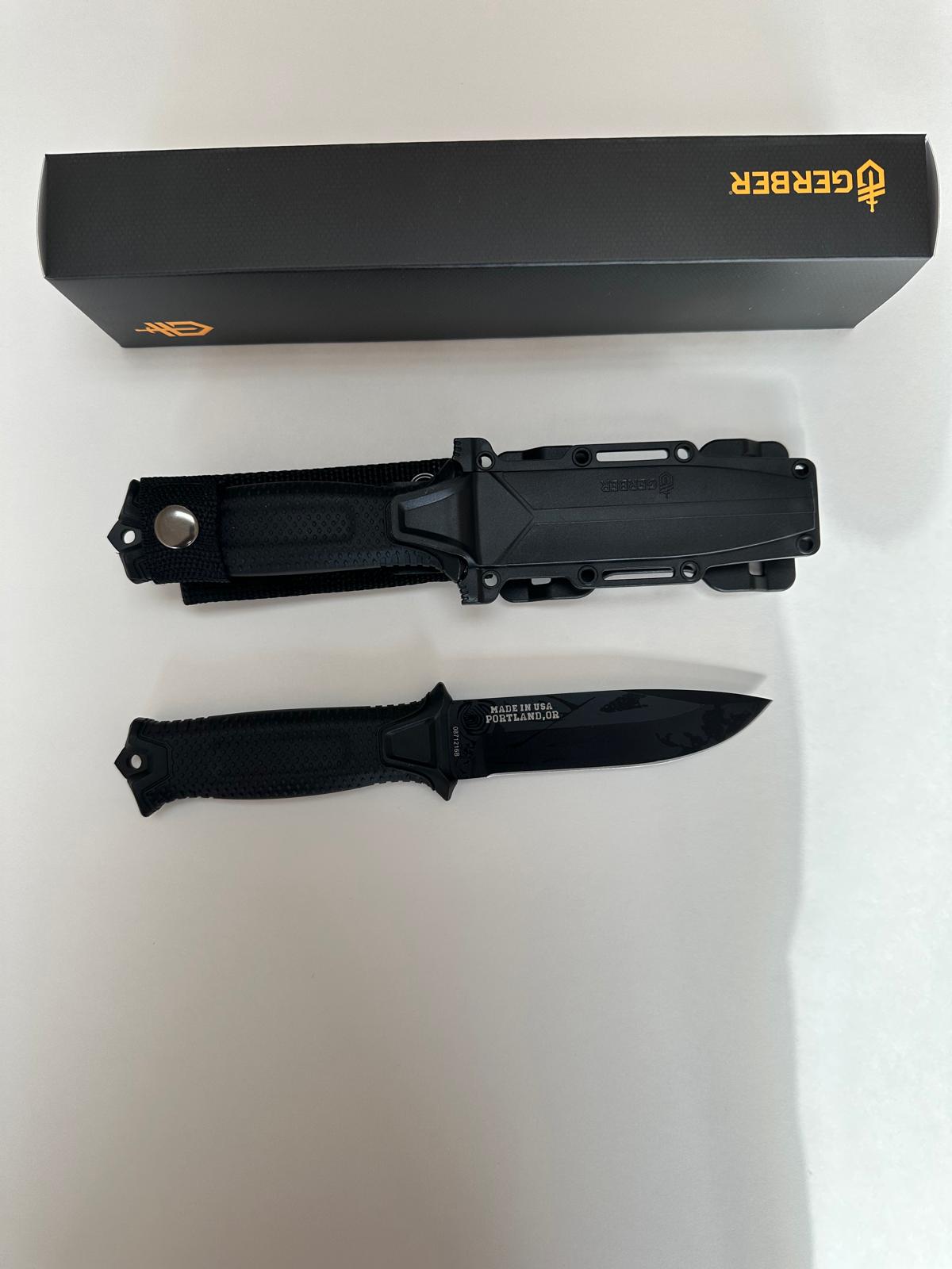 Gerber Knife Green & Block Color